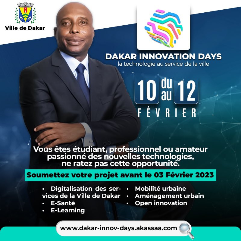 Dakar innovation days Post Twitter