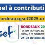 Appel à contribution GSEF 2025