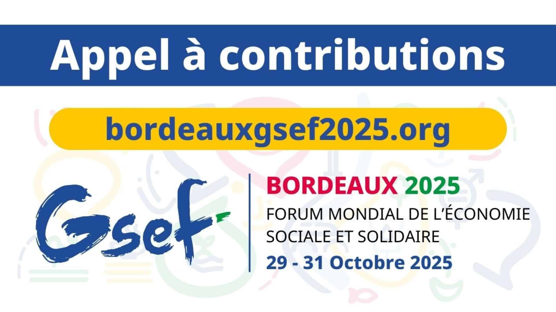 Appel à contribution GSEF 2025